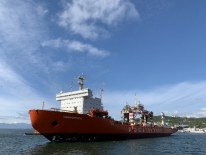 Атомный контейнеровоз «Севморпуть» взял курс на морской порт Санкт-Петербург