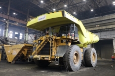 «Олкон» устанавливает облегченные кузова на большегрузные самосвалы